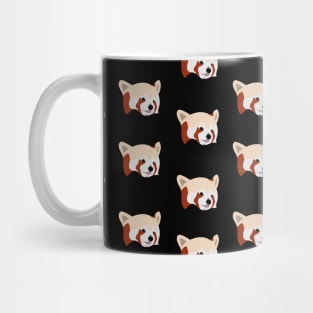 Red Panda Patterned Mug